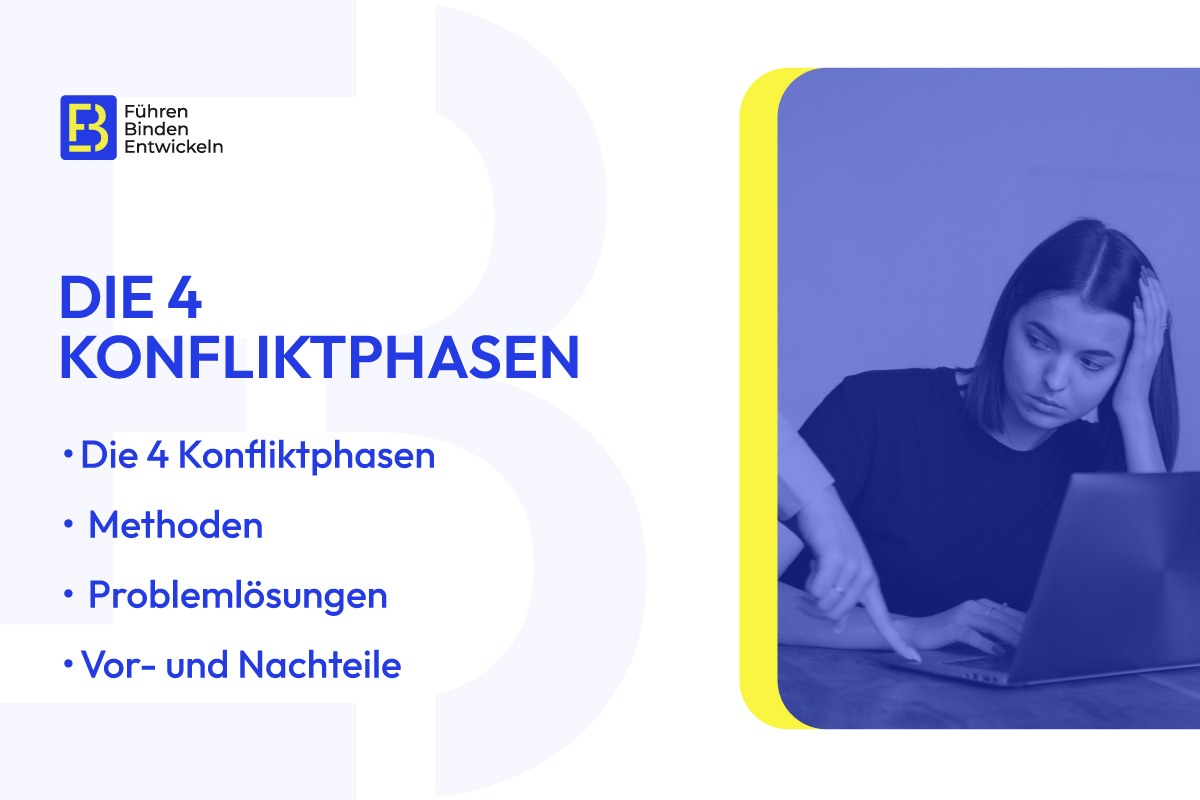 Die 4 Konfliktphasen: Methoden und Phasen einfach erklärt